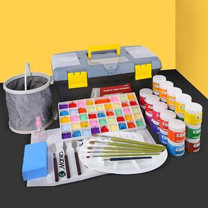 36色100ml水粉畫顏料套裝